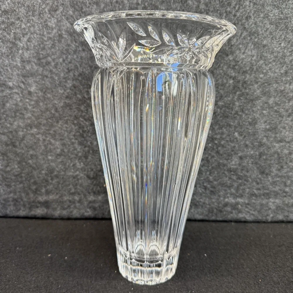 Noritake South Haven Crystal Vase 9